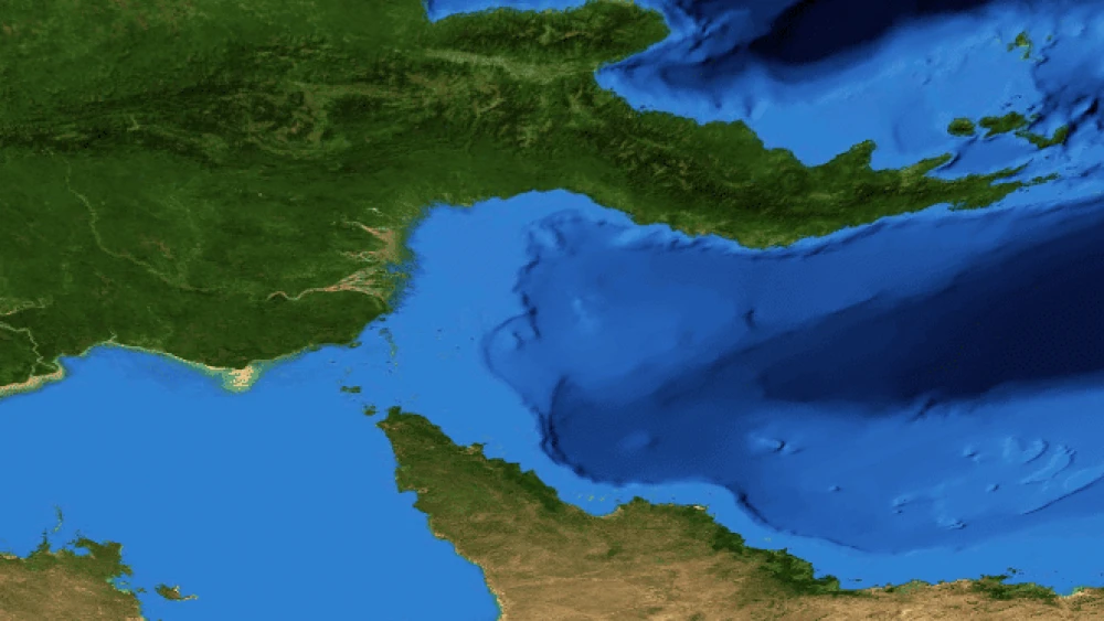 NASA World Wind Landsat or Blue Marble image of Papua New Guinea. Credit: Wikimedia Commons.