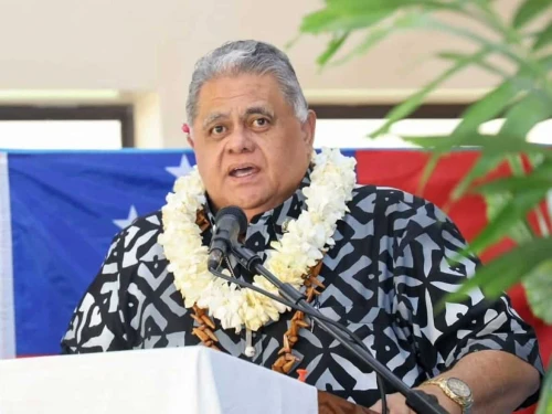 Samoa Prime Minister Laʻauli Leuatea Schmidt addresses Christian leaders, Jan. 5, 2026. Credit: International Christian Embassy.