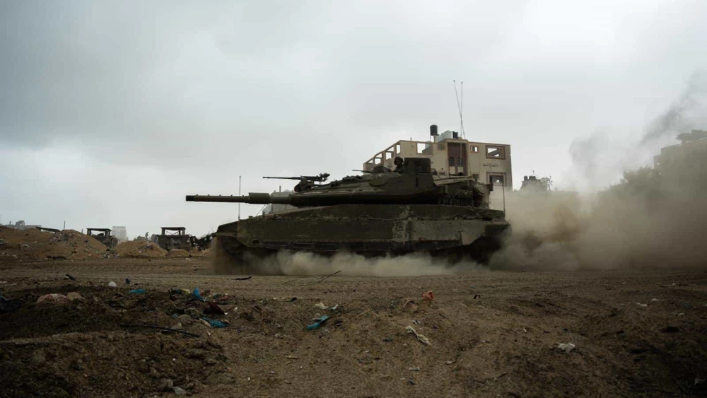 Israeli troops operating in the Hamas-ruled Gaza Strip, Nov. 20, 2023. Credit: IDF.