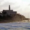 A view of the clock tower in Jaffa, Israel, May 5, 2023. Photo by Omer Fichman/Flash90.
