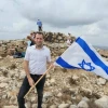 Samaria Regional Council head Yossi Dagan during a march to the site of Joshua’s Altar on Mount Ebal near Nablus, Oct. 2, 2023. Photo by Elihay Menachem/Samaria Regional Council.