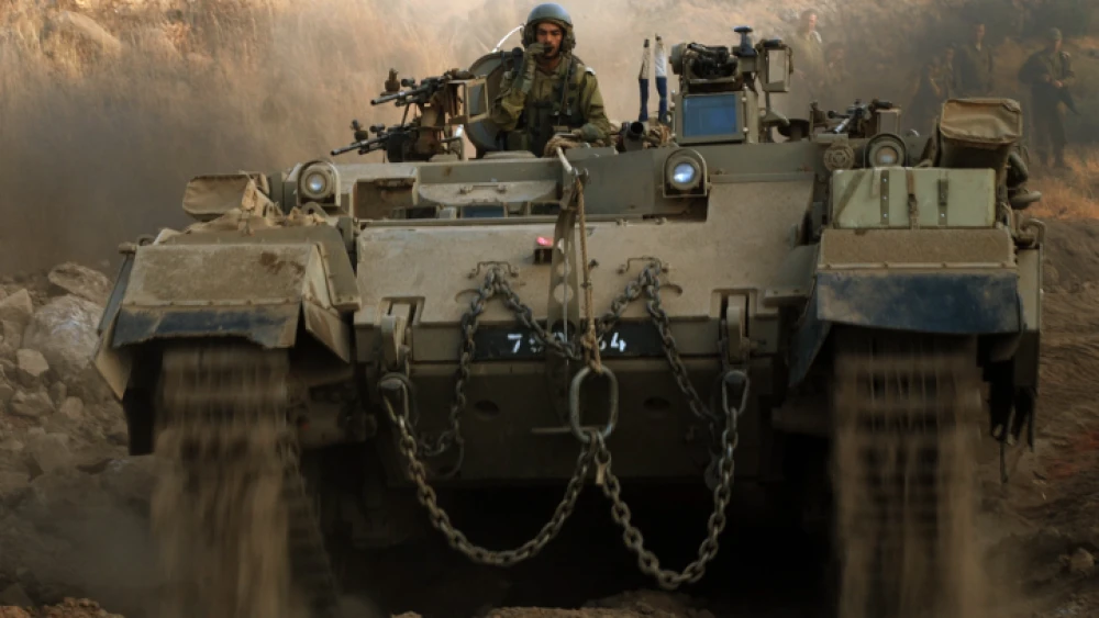 Israeli Combat Engineering Corps of the Central Command during a military training in the Golan Heights in northern Israel on Sept. 4, 2008. Photo by IDF Spokesperson/Flash90.