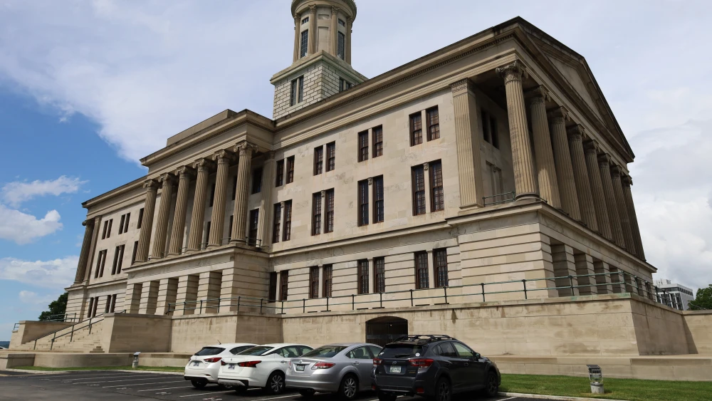 Tennessee State Capitol in Nashville, 2022. Credit: Antony-22/Creative Commons via Wikimedia Commons.