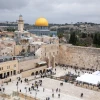 The Western Wall plaza and the Dome of the Rock, in Jerusalem's Old City. Dec. 23, 2021. Photo by Lee Aloni/Flash90.