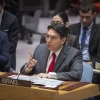 Israeli Ambassador Danny Danon addresses a U.N. Security Council meeting on the situation in the Middle East. Credit: U.N. Photo/Loey Felipe.