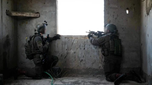IDF soldiers in Jenin, July 3, 2023. Credit: Israel Defense Forces.