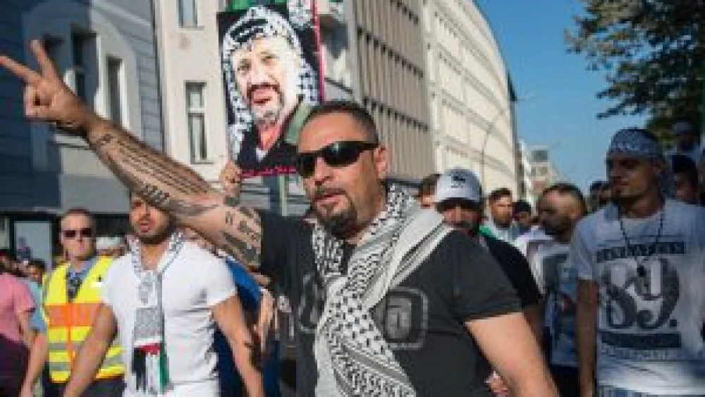 Pro-Palestinian demonstration in Berlin, July 17, 2014. Photo by Boris Niehaus via Wikipedia.