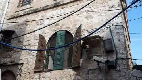 The Joudeh family house in Jerusalem’s Old City. Credit: Facebook/Askar Elbalad, JCPA.