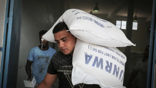 UNRWA Food Distribution