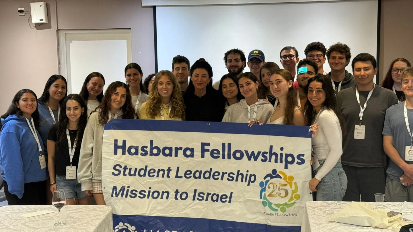 Student leaders from top US universities visit Israel