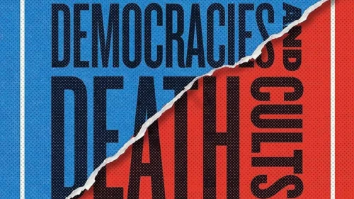 Detail from the cover of "On Democracies and Death Cults: Israel and the Future of Civilization," by Douglas Murray.
