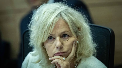 Gali Baharav-Miara, Israel's attorney general, attends a Knesset Constitution, Law and Justice Committee at the parliament in Jerusalem, Nov. 18, 2024. Photo by Yonatan Sindel/Flash90.