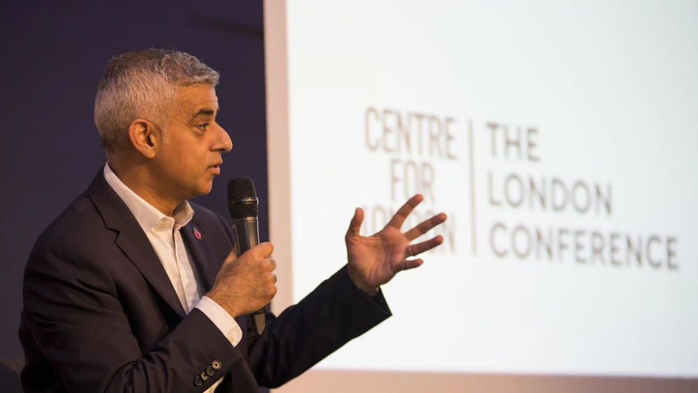 London Mayor Sadiq Khan. Credit: Flickr.