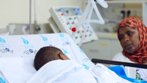 A scene from "The Heart of Israel," a video produced by the Israel Collective featuring the work of Save a Child's Heart. Credit: Israel Collective via vimeo.com.