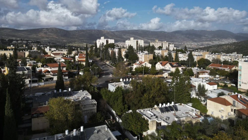 View of the northern Israeli city of Karmiel
