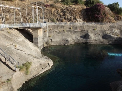 The Sapir Pumping Station of Mekorot, Israel's national water company, near the Kinneret in northern Israel. Credit: Yaakov Naumi/Flash90.