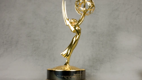 An Emmy Award. Credit: TCNJ.
