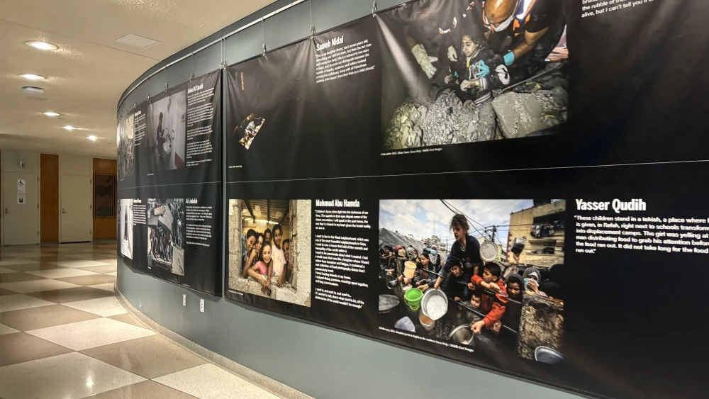 UN Gaza photo show