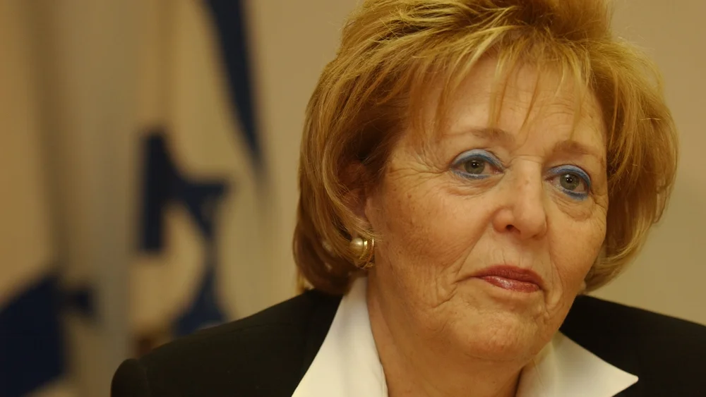 Then-Israeli State Attorney Edna Arbel on January 6, 2004. Photo by Flash90.