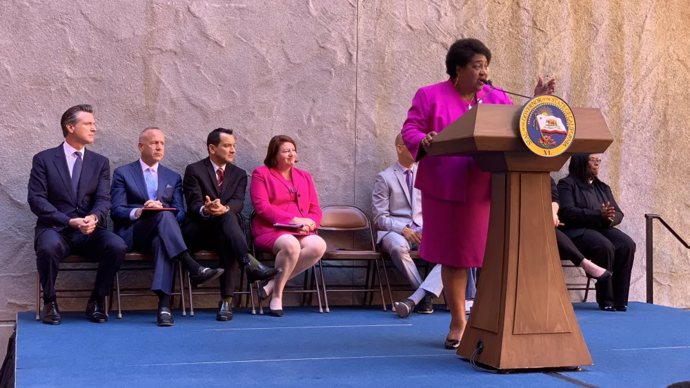 California secretary of state defends handling of antisemitic voter-guide content