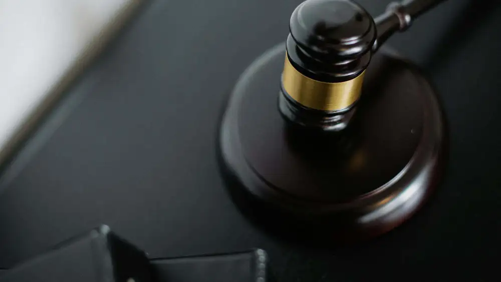 Close-up of a wooden gavel. Credit: Sora Shimazaki/Pexels.