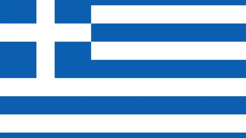 Flag of Greece. Credit: Wikimedia Commons.