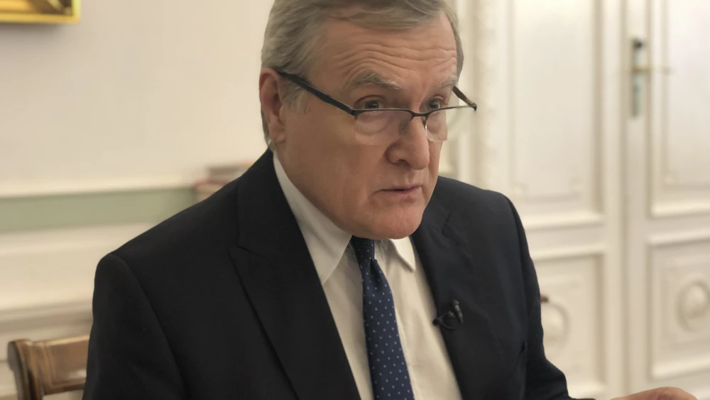 Deputy Prime Minister of Poland Piotr Gliński. Photo by Eliana Rudee.