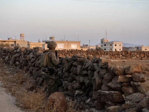 Israel Defense Forces soldiers operating in southern Syria, December 2025. Credit: IDF.