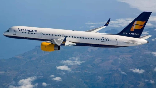 Icelandair Boeing 757. Credit: Courtesy.