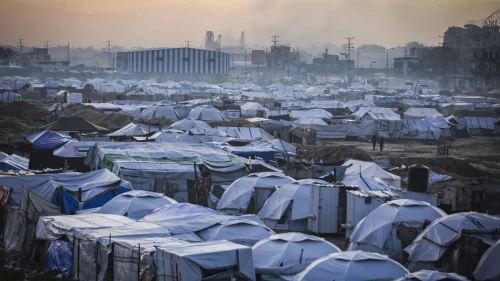 Palestinians in Gaza
