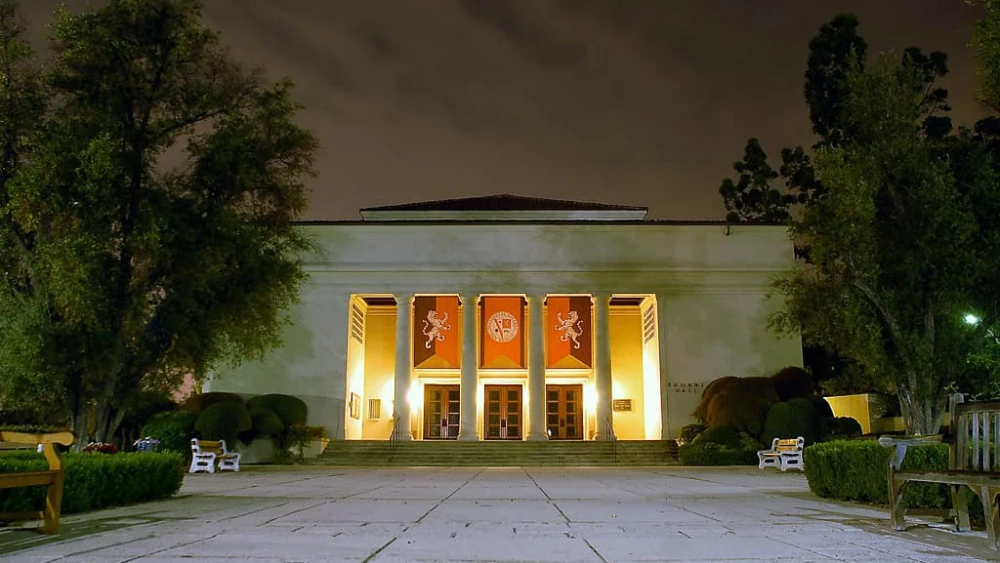 Thorne Hall at Occidental College in California