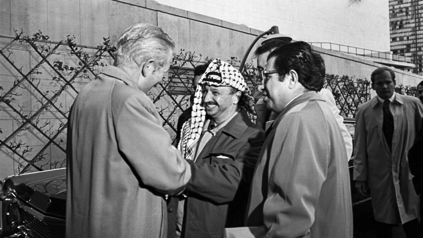 Arafat at the UN 1974