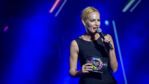 Israeli television host Galit Gutman. Photo by Miriam Alster/Flash90.