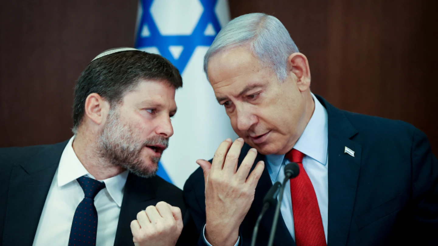 Smotrich, Netanyahu