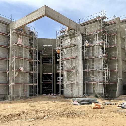 The new Shlomit Regional Community Center, April 2026. Photo by Judy Lash Balint.