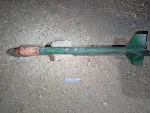 Israeli forces neutralize a rocket in Tulkarem, western Samaria, Sept. 23, 2025. Credit: IDF.