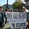 An October 2007 demonstration in Seattle by the anti-Israel group Jewish Voice for Peace. Credit: Joe Mabel via Wikimedia Commons.