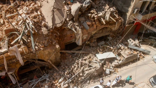 Beirut, Damage After Explosion