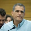 Meretz parliament member Mossi Raz attends a lobby meeting in the Israeli parliament on June 22, 2021. Photo by Yonatan Sindel/Flash90
