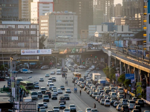 A view of Addis Ababa, Ethiopia. Photo by Yonatan Sindel/Flash90.