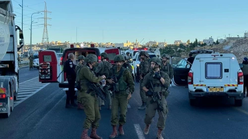 An Israeli was seriously wounded in a combined terror shooting and stabbing near Kiryat Arba in Judea, July 31, 2024. Credit: Israel Defense Forces.
