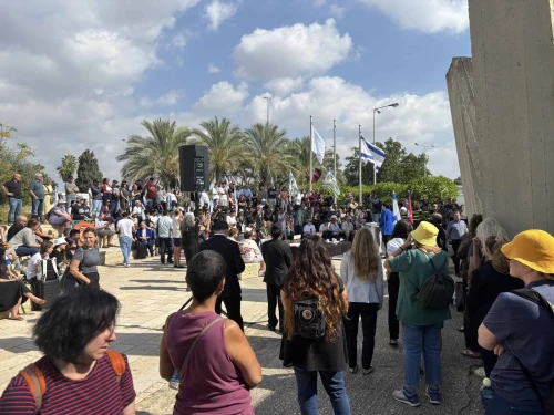 A farewell ceremony for Nepalese agricultural student Bipin Joshi, who was kidnapped by Hamas on Oct. 7, 2023, and killed in captivity, and whose remains were returned last week, was held near Ben-Gurion Airport on Oct. 19, 2025. Source: @AvivEzra/X.