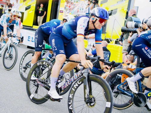 Israel-Premier Tech rider Pascal Ackermann. Photo by Noa Arnon.