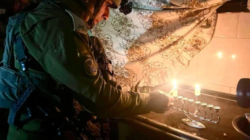 Israeli troops operating in the Hamas-ruled Gaza Strip, Dec. 8, 2023. Credit: IDF.