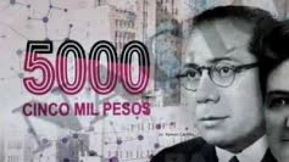 Argentina's new 5,000 pesos bill featuring the controversial Dr. Ramon Carrillo.