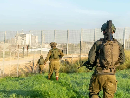 Israeli soldiers during operations in Judea and Samaria, Feb. 27, 2024. Credit: IDF.