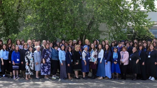 Women's Chevra Kadisha Leadership Conference participants.