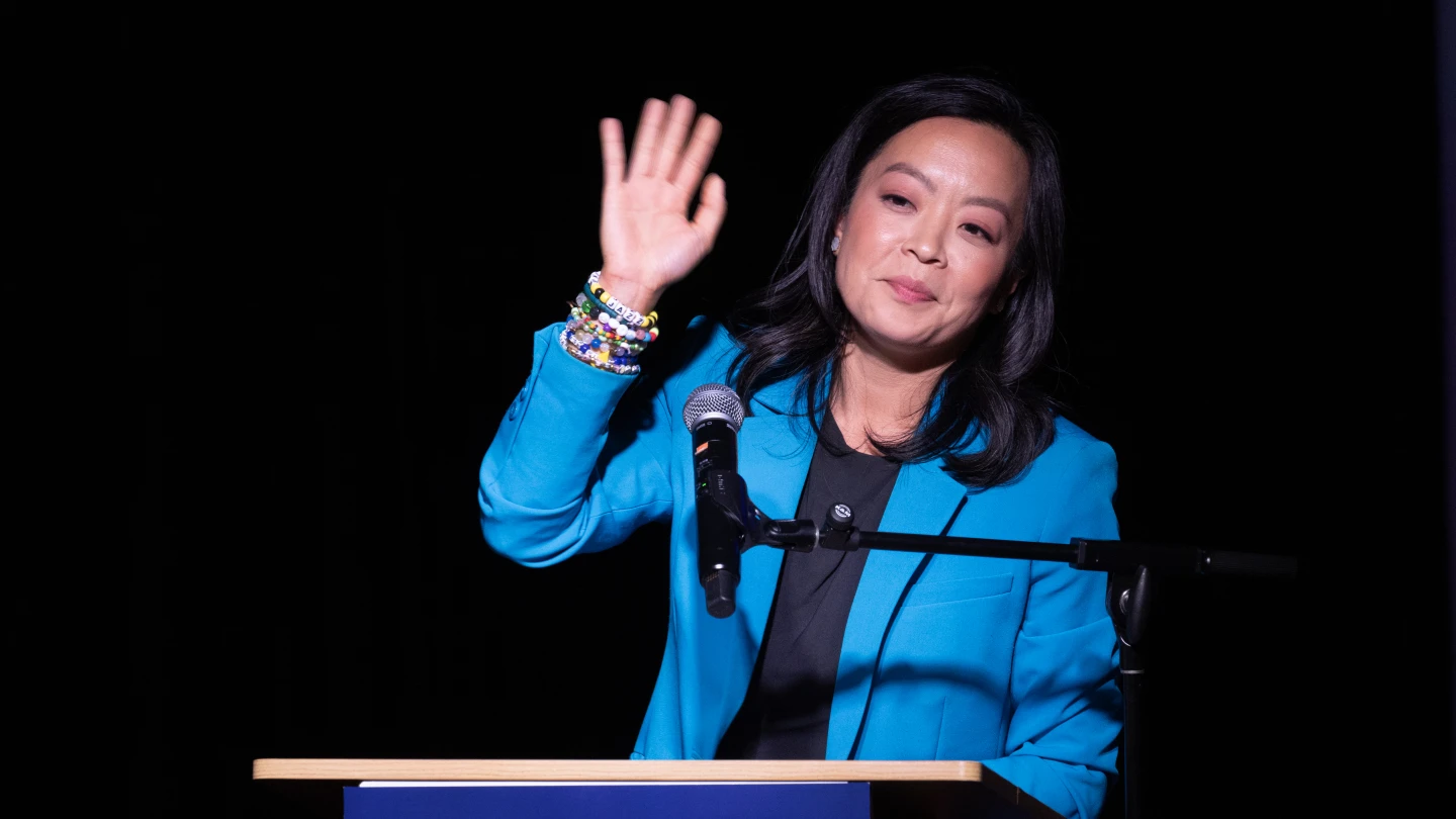Crowley defeats anti-Israel DSA member Hong in Wisconsin gov primary