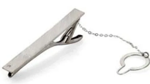 Click photo to download. Sterling Silver Magen David Tie Clip, a Father's Day gift for the Jewish dad. Credit: MyJewishLearning.com.