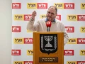 MK Ofer Cassif speaks during a press conference at the Israeli parliament in Jerusalem, Jan. 30, 2024. Photo by Chaim Goldberg/Flash90.